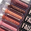 Huda Beauty Faux Filler Shiny Non-Sticky Lip Gloss Hydrating Crystal Clear Lip Oil Plumping Moisturizing Tinted Lipstick Makeup