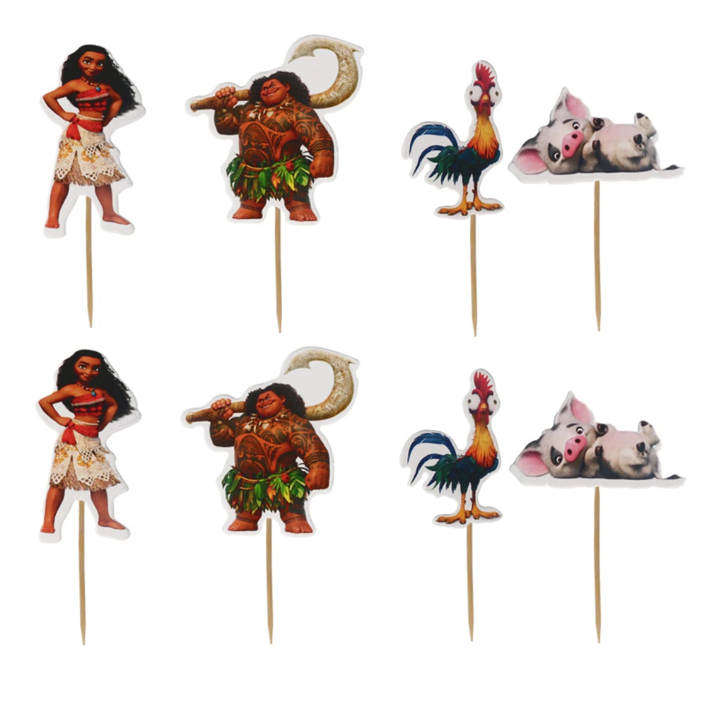 24 Stück LOL Cupcake-Topper – Bunte Cake-Decoration Für Geburtstagspartys Mit LOL-Figuren