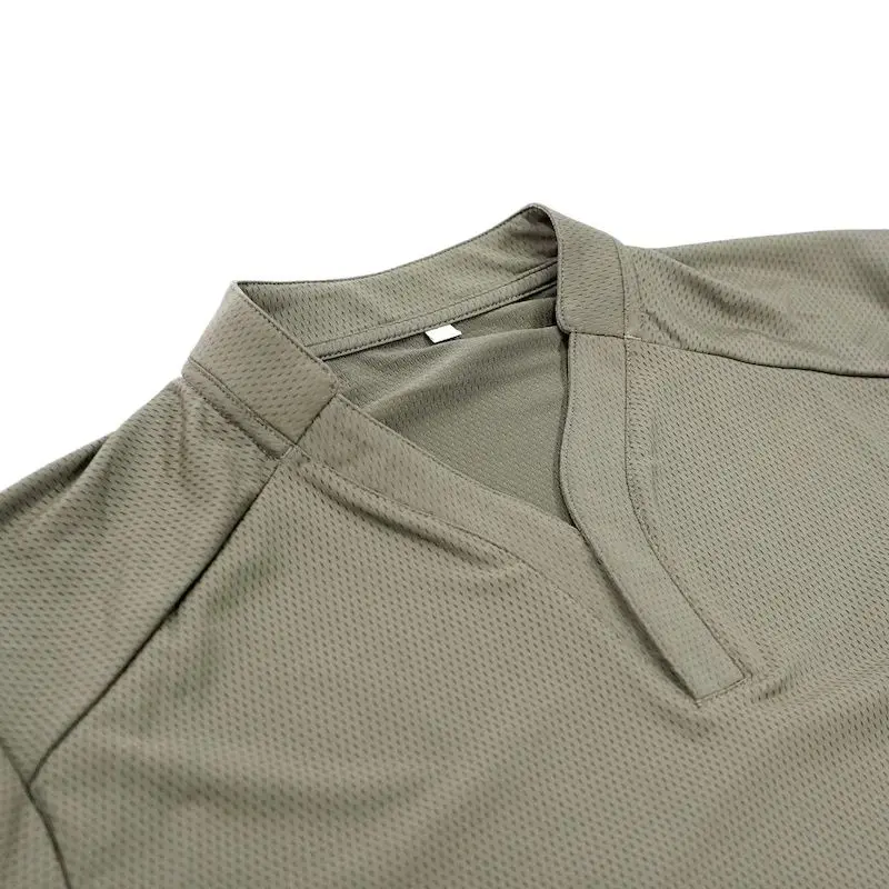 Outdoor Quick Dry Tactics Short Sleeve T-Shirt Tactical style T-shirt collar 4