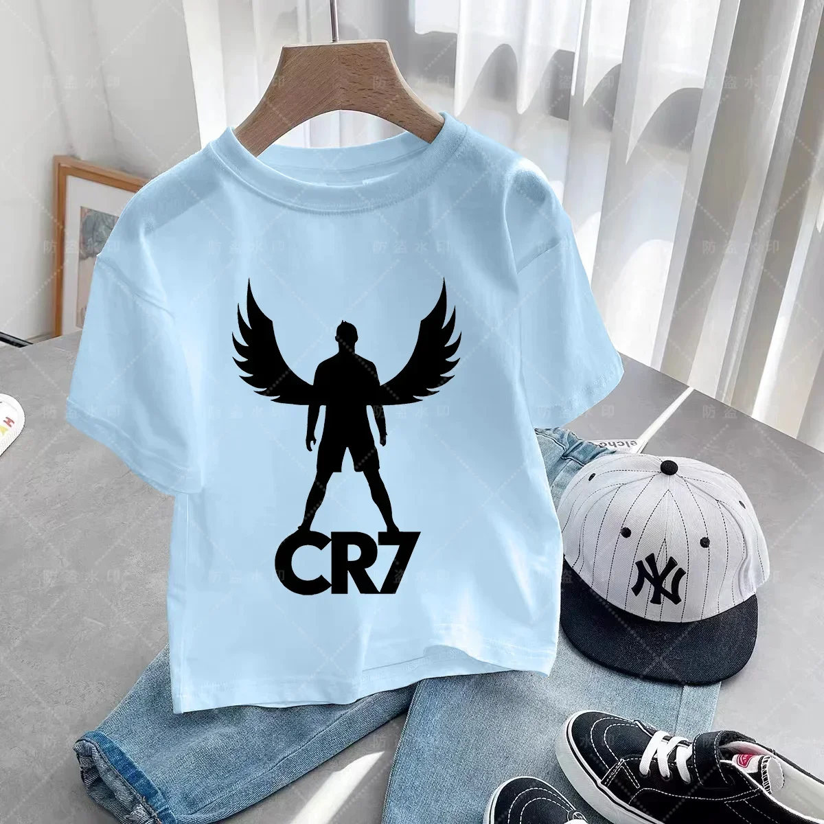 Summer Cotton Cristiano Ronaldo Kids T-shirt - Outdoor Casual Sports Tee