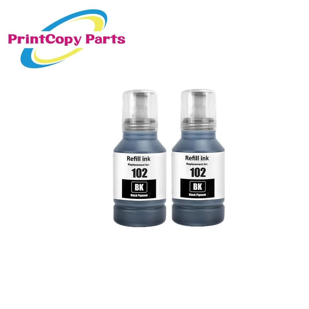 Dye Ink Kit Dye Ink Refill Refill Ink 102 C13T03R140 for Epson EcoTank ET-2700 ET-2750 ET-2751 ET-2756 ET-2850 ET-2851 ET-2856 Printer