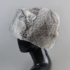 Thermal Bomber Hats Men Women Fashion Mens Womens Winter Warm Soft Real Rabbit Fur Hat Trapper Earflap Ski Cap Ushanka Wholesale 5