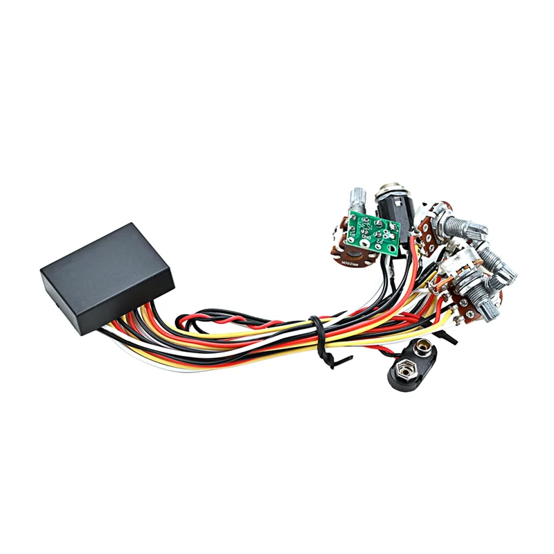 Pickup Per Basso T Best - EQ Attivo/Passivo 3 Bande, Kit Sostituzione Pickup Per Basso T Best - EQ Attivo/Passivo 3 Bande, Kit Sostituzione