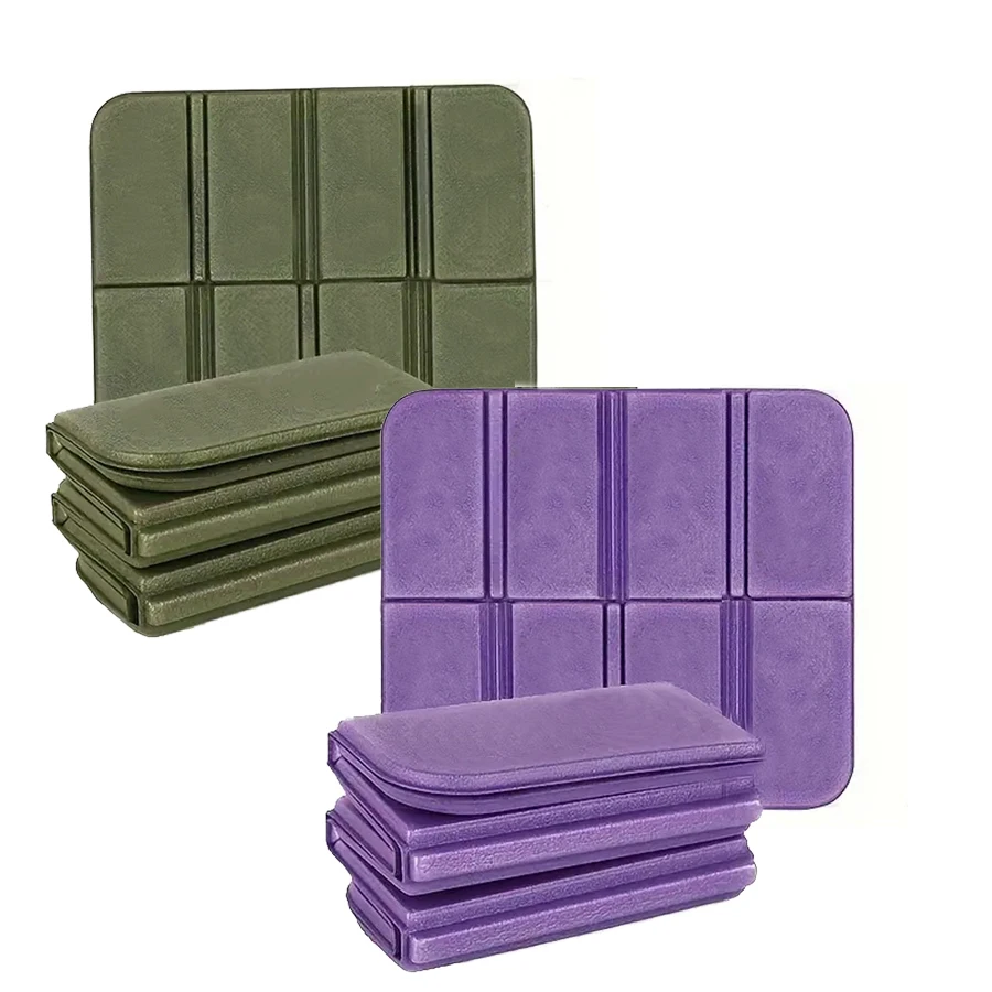 2pcs Portable Foam Mat,Water-Resistant & Fully Waterproof,Ultra-Lightweight,Folding Mat for Outdoor Camping, Hiking,Picnic