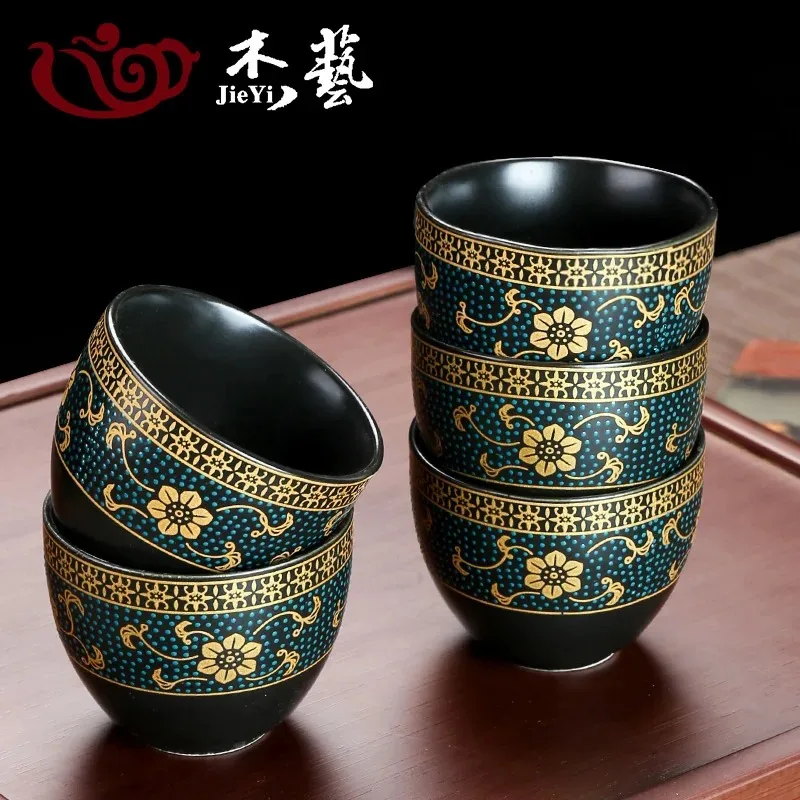 Upscale Tea Sets Ceramic Kung Fu Teaset Teacup Porcelain Service Gaiwan Tea Cups Mug of Ceremony Teapot