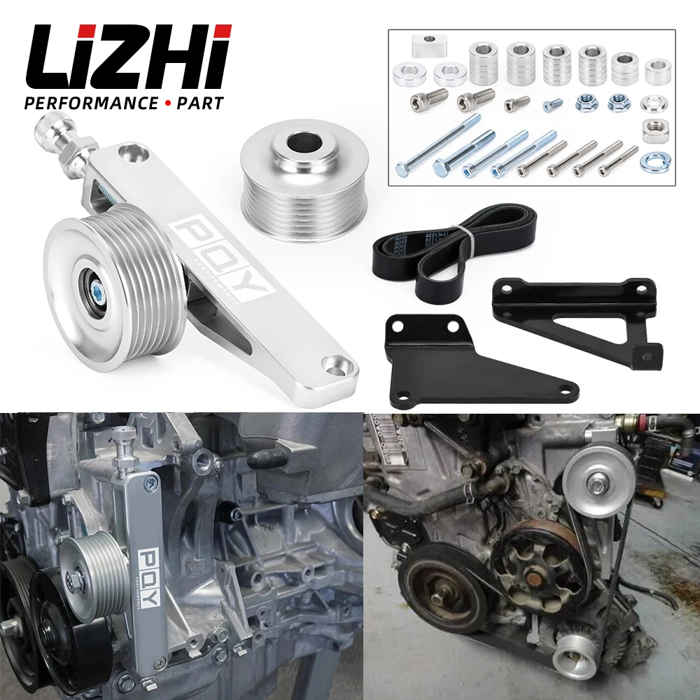 Kit Puleggia Elimina Eliminatore Lz - A/C & P/S Per Motori Honda Acura K20 K24 Cpy03S-Qy