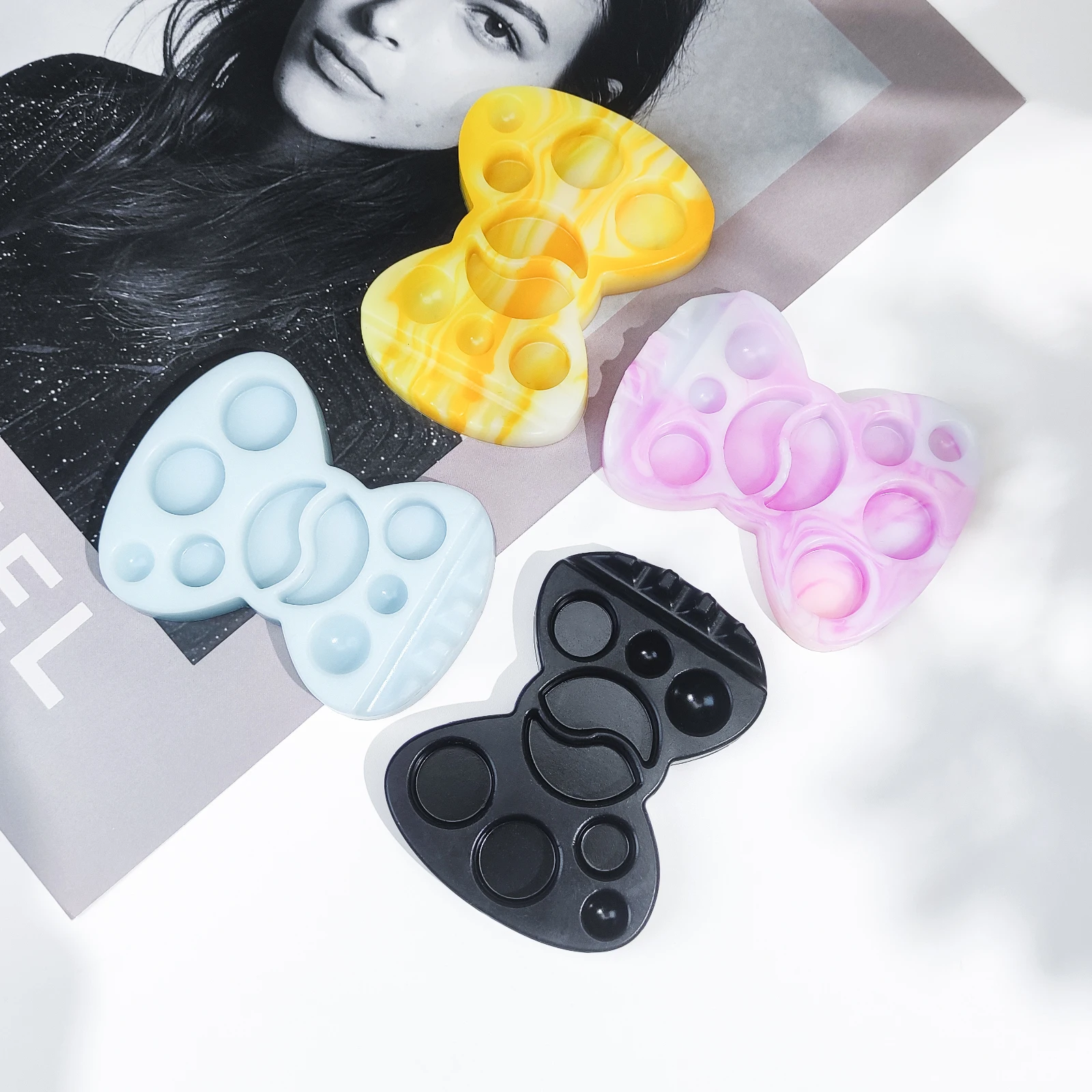 Palette en silicone pour rehaussement de cils et sourcils_voghion.com