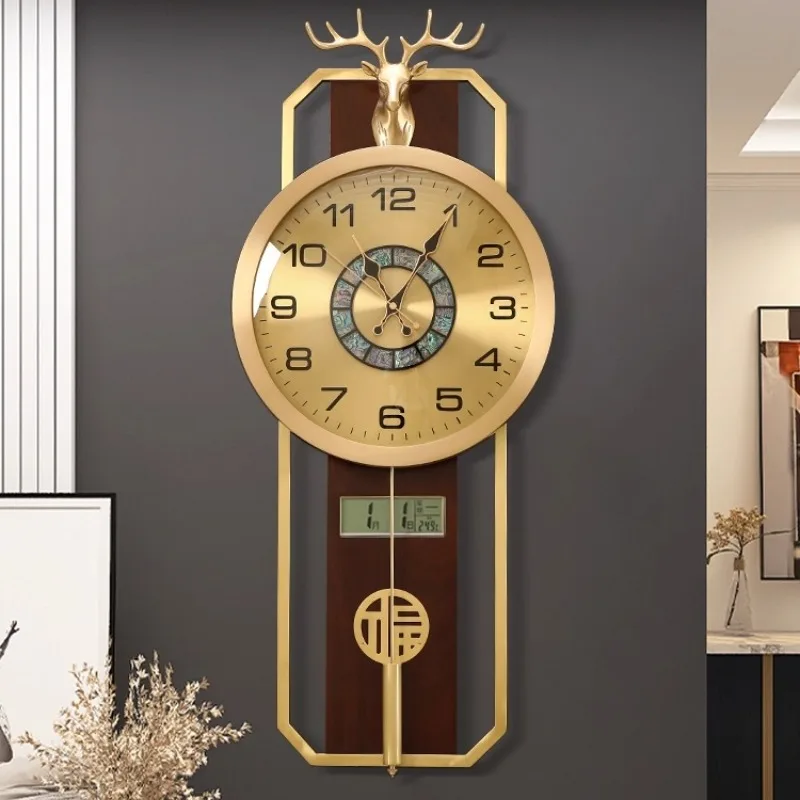 Hanging Office Wall Clock Modern Aesthetic Pendulum Designer Wall Clock Industrial Italy Duvar Saati Decoration Accessories