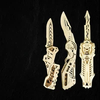 3D Wooden Butterfly Talons Knife Model Hand-assembled Adult and Children Educational Gifts Three-dimensional Crafts Ornaments. 2