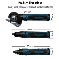 Mini tournevis électrique multifonction 4-en-1 rechargeable avec réglage, perceuse, outils de démontage et de réparation de couple 6