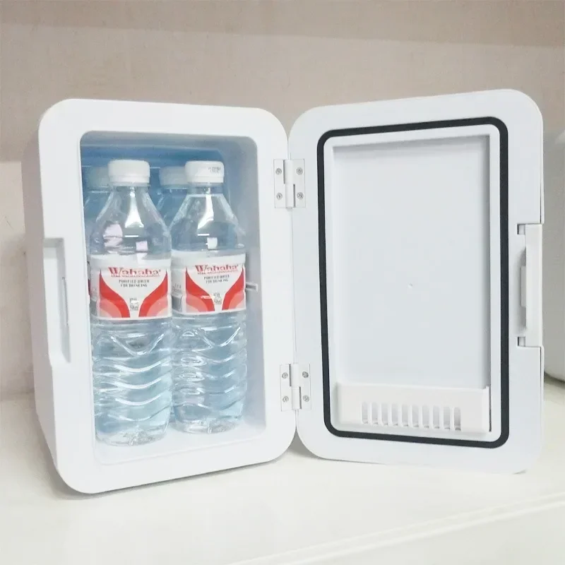 8L 12V 110V 220V AC DC Portable Refrigerator Cosmetic Fridge Makeup Refrigerators
