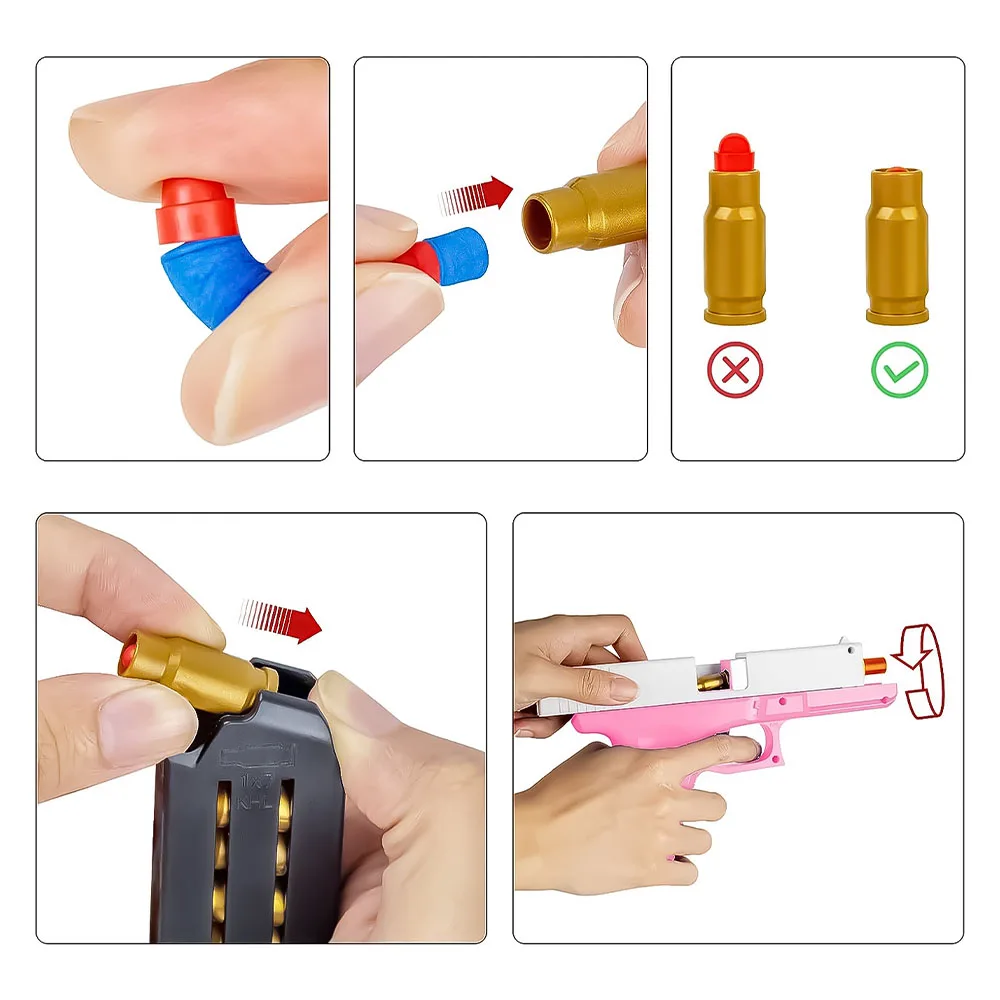 Cheap Safe Toy Guns For Kids Boys Gifts Toy Gun With Soft Bullets Foam Blaster Gun Dropship Shopify Tiktok 3