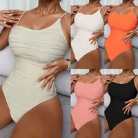 One Piece Bathing Suit for Women Tummy Control High Cut One Piece Swimsuit Womens Swim Suit