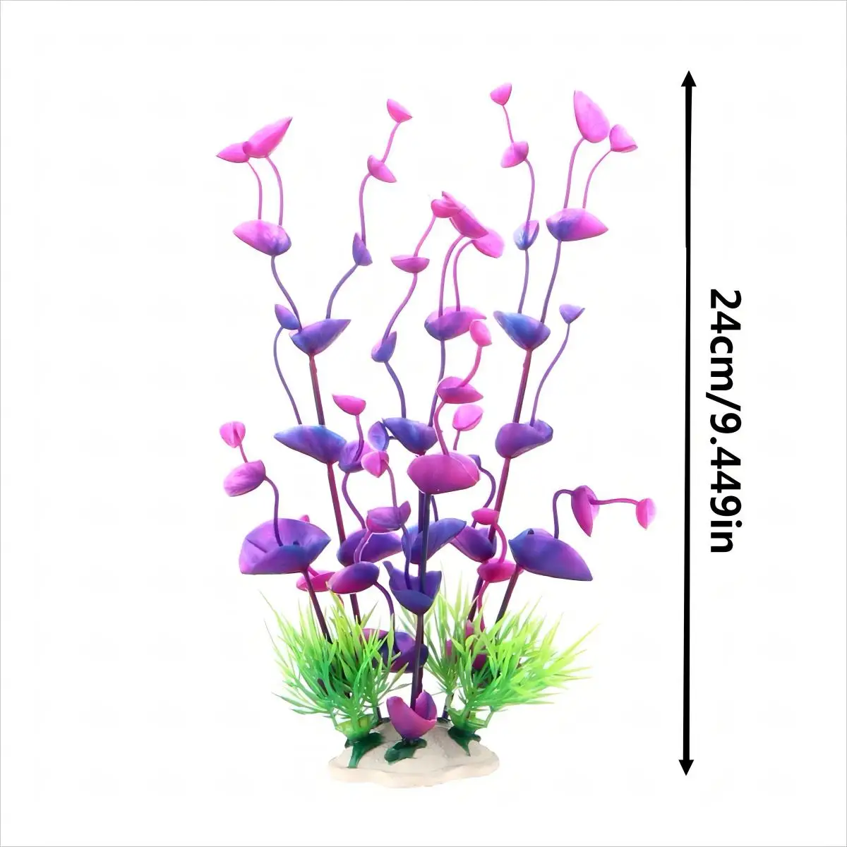 Artificial Fake Water Plants Underwater Plants Fish Tank Decoration Aquarium Landscape Green Purple Water Landscaping