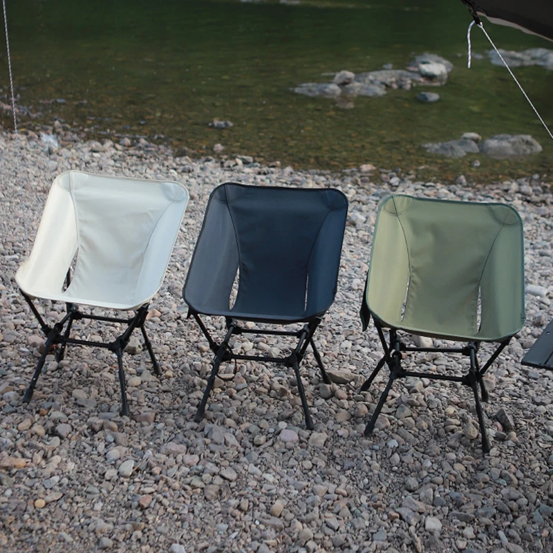 New Travel Ultralight Folding Chair High Load Outdoor Camping Chair Portable Beach Hiking Picnic Seat Fishing BBQ Tools