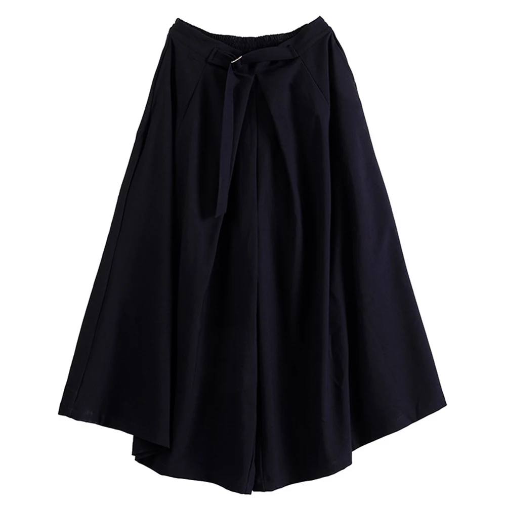 Japan Streetwear Fashion Loose Casual Wide Leg Pant Men Punk