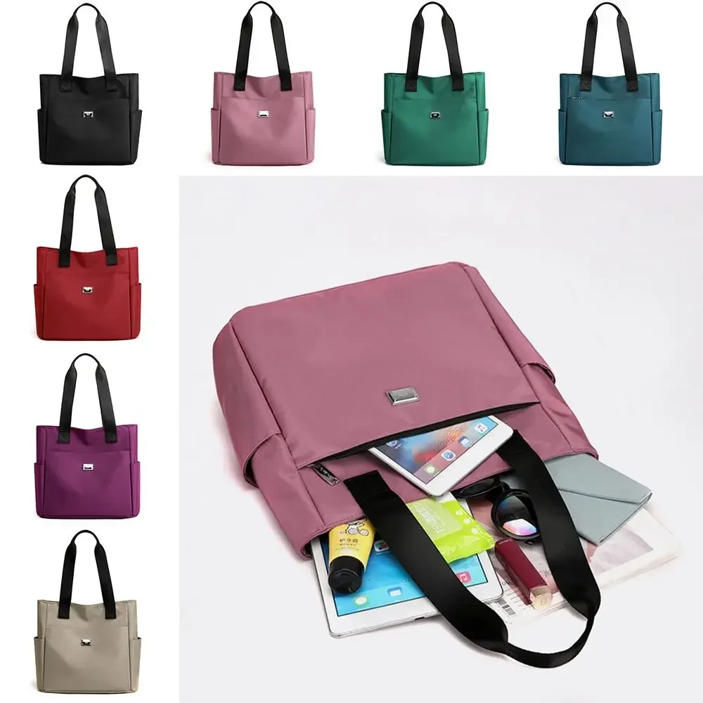 High Quality Large Capacity Handbag Tote Bags Lightweight Waterproof Nylon Shoulder Bag