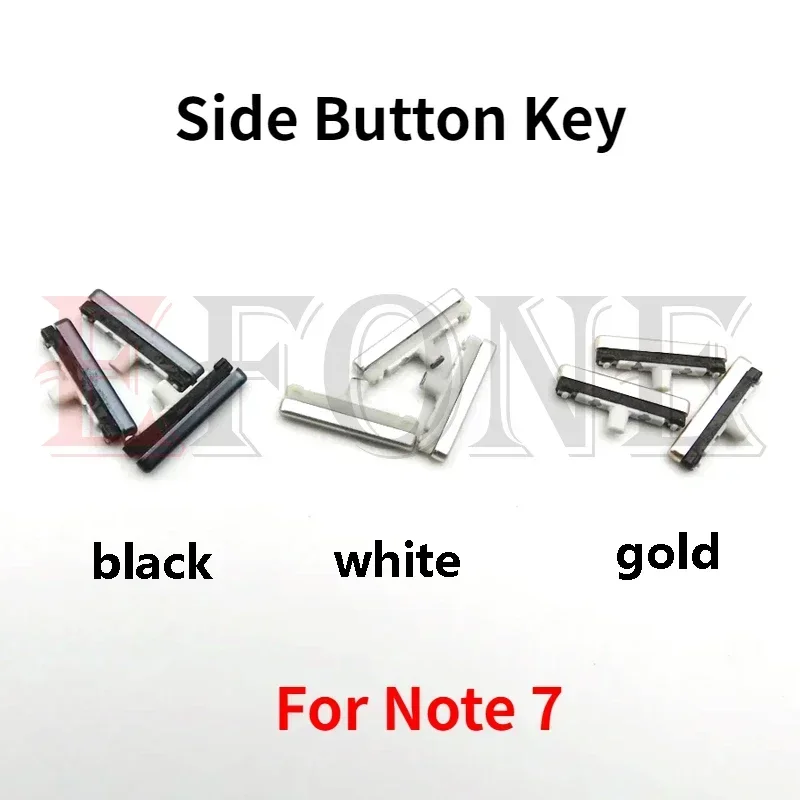 10Set For Samsung Galaxy Note 7 N935 N935F N935FD N930V Power ON OFF Side Button Key Replacement parts