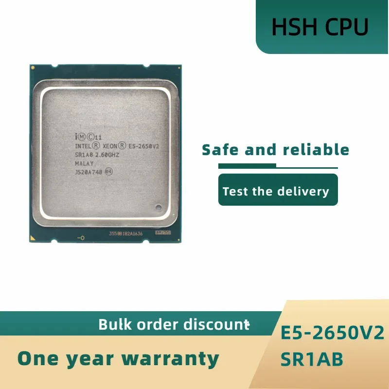 Intel-Xeon-E5-2650-V2-LGA-2011-CPU-Processor-8-CORE-2-6GHz-20M-95W ...
