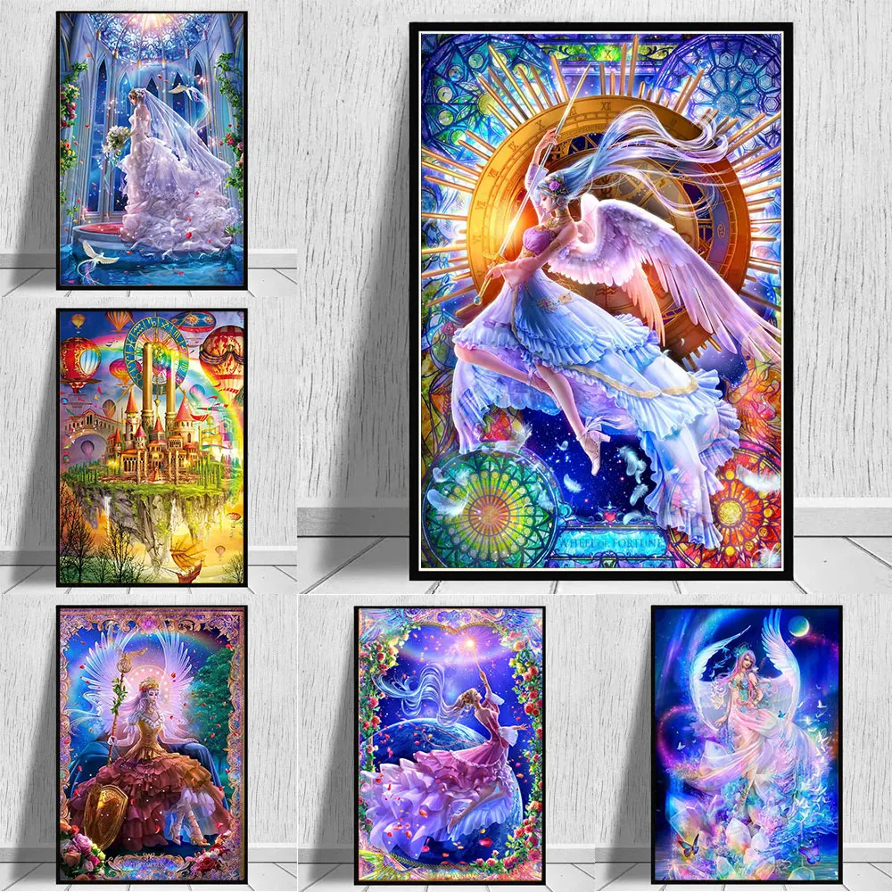 Pittura diamante di grandi dimensioni 5D cavalli da corsa retrò gruppo  quadri al galoppo strass ricamo punto croce mosaico Wall Art - AliExpress