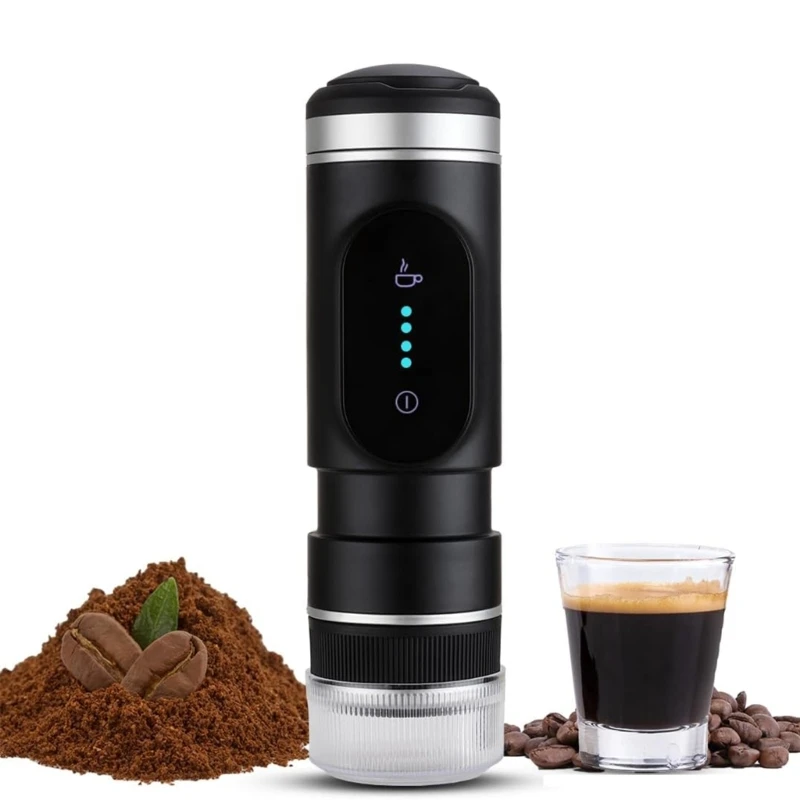 New Household Car USB Portable WirelessElectric Function Coffee Machine CapsulesCoffee Pot for Instant CapsulesCoffee