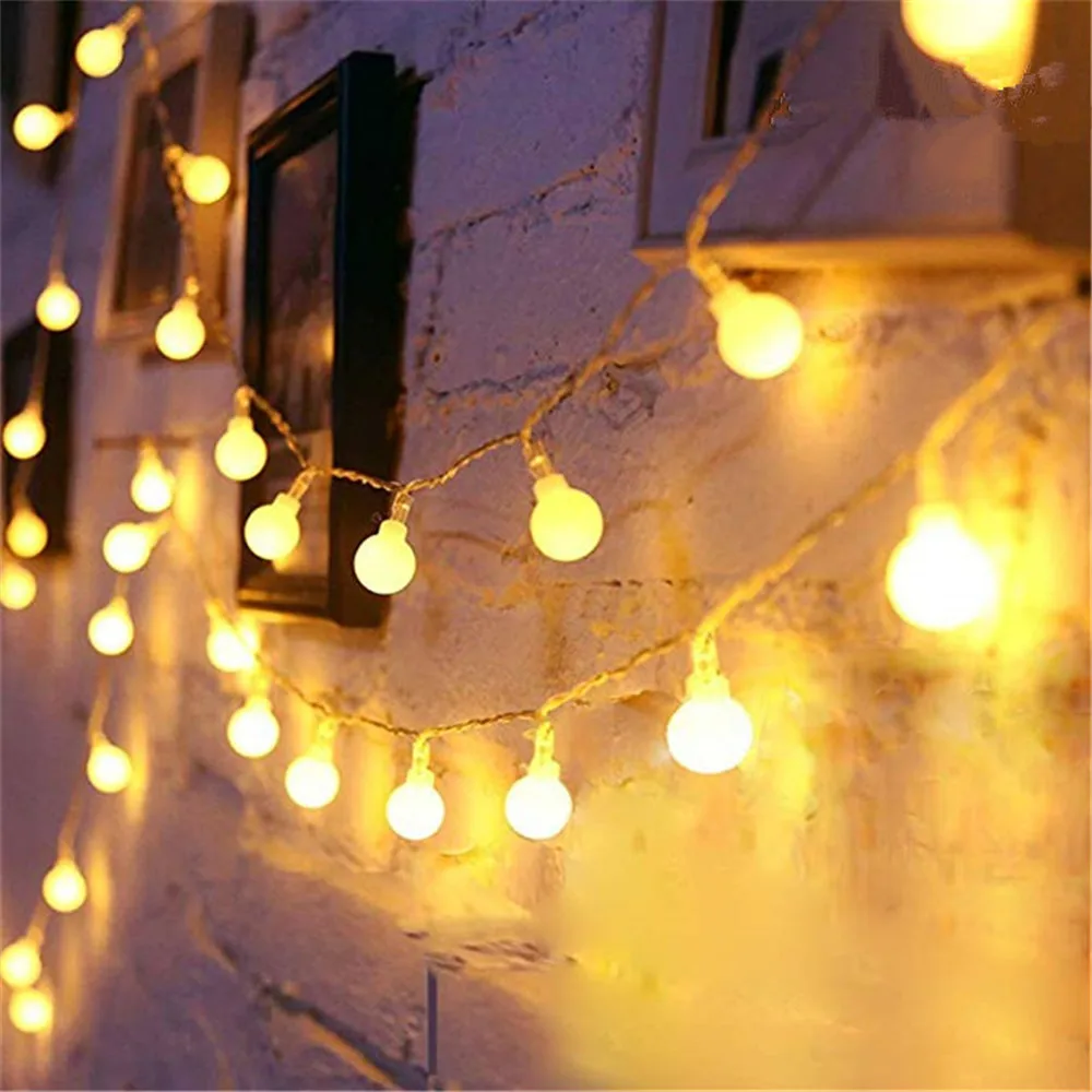 รูปสินค้า สายรัดไฟ LED ตกแต่งสวนกลางแจ้ง 3/6/10 เมตร