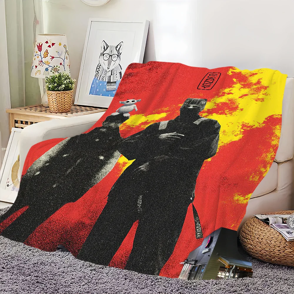 T-Twenty One P-Pilots Band Blanket Comfortable skin friendly sofa living room bed bedroom blanket suitable for travel and gifts 5