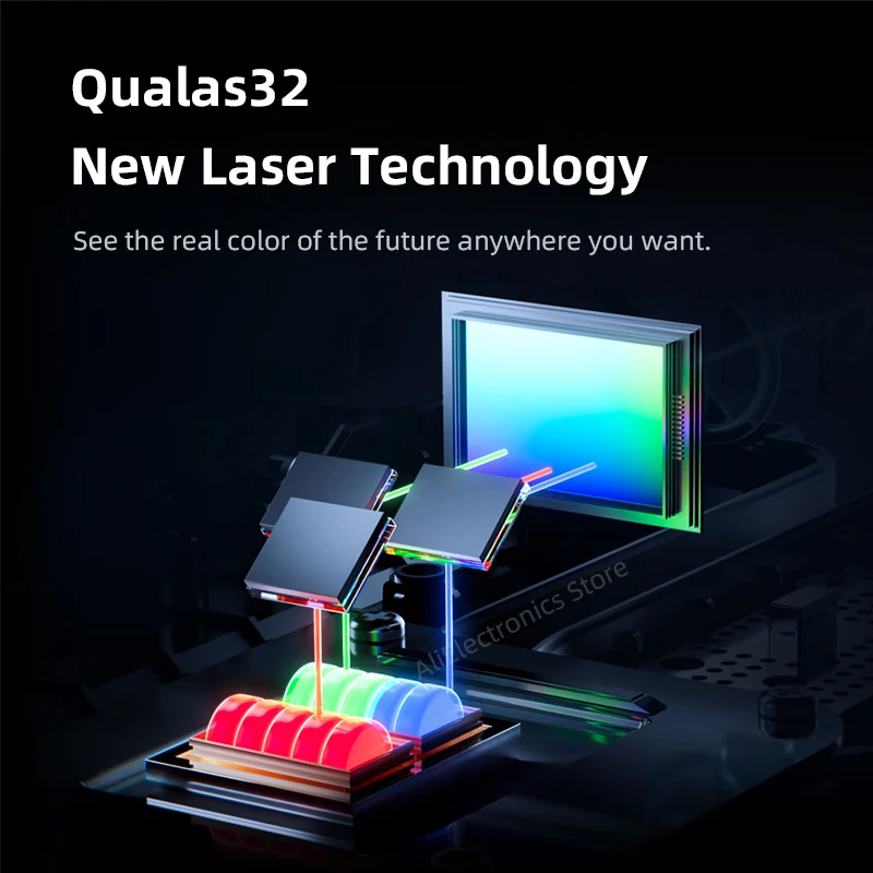 Vidda M2 Pro Portable 4K Triple Color Laser Projector