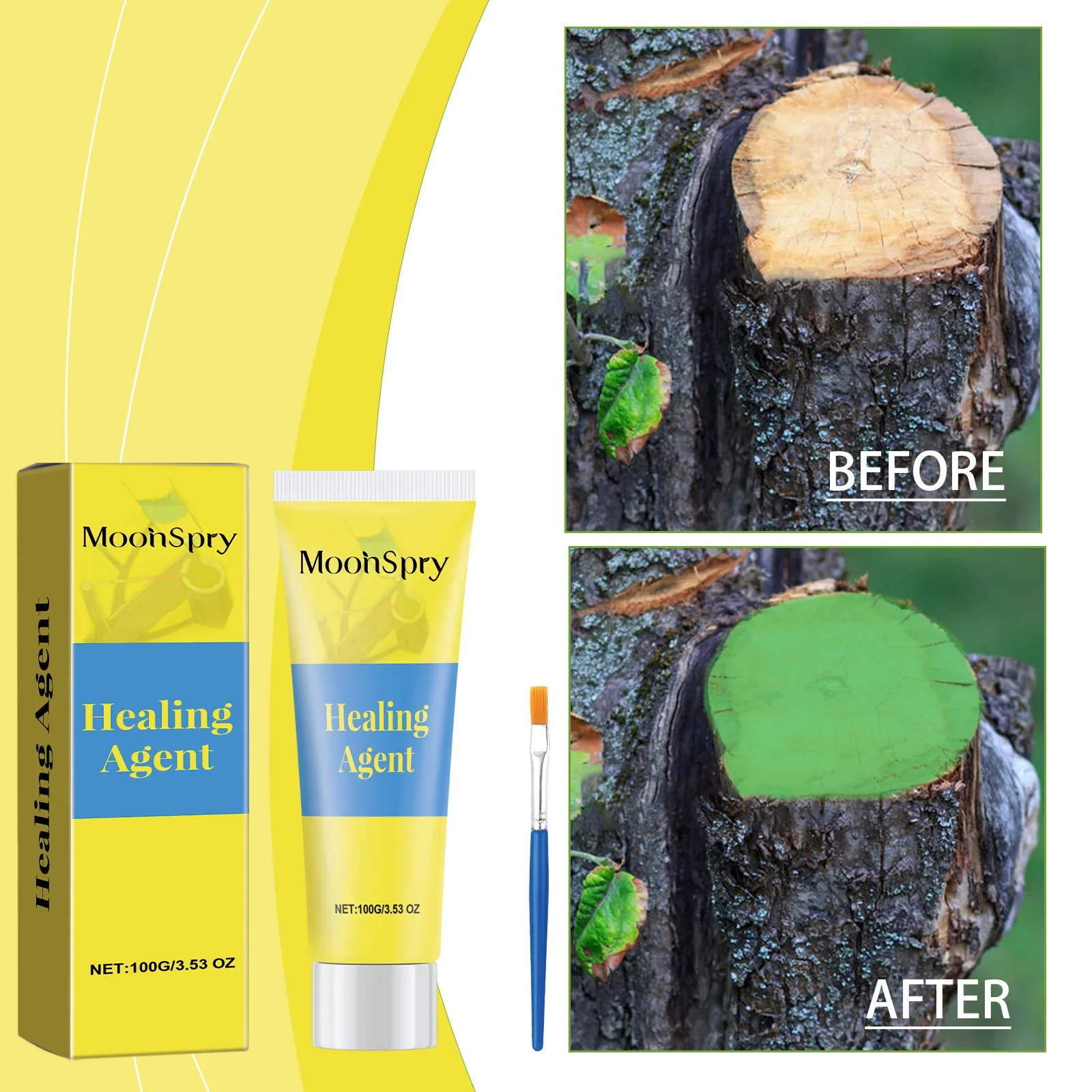 Tree wound healing agent