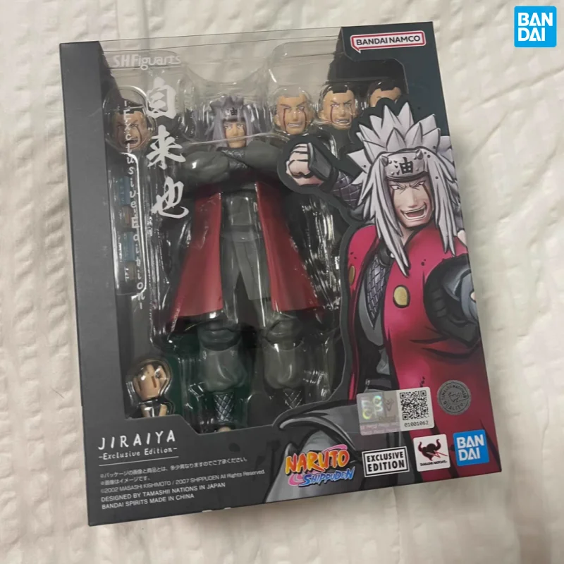 

100% Genuine Bandai Jiraiya Exclusive Anime Action Dition Narto S.h Figuarts Limited Model Collection Figures Toys In Stock