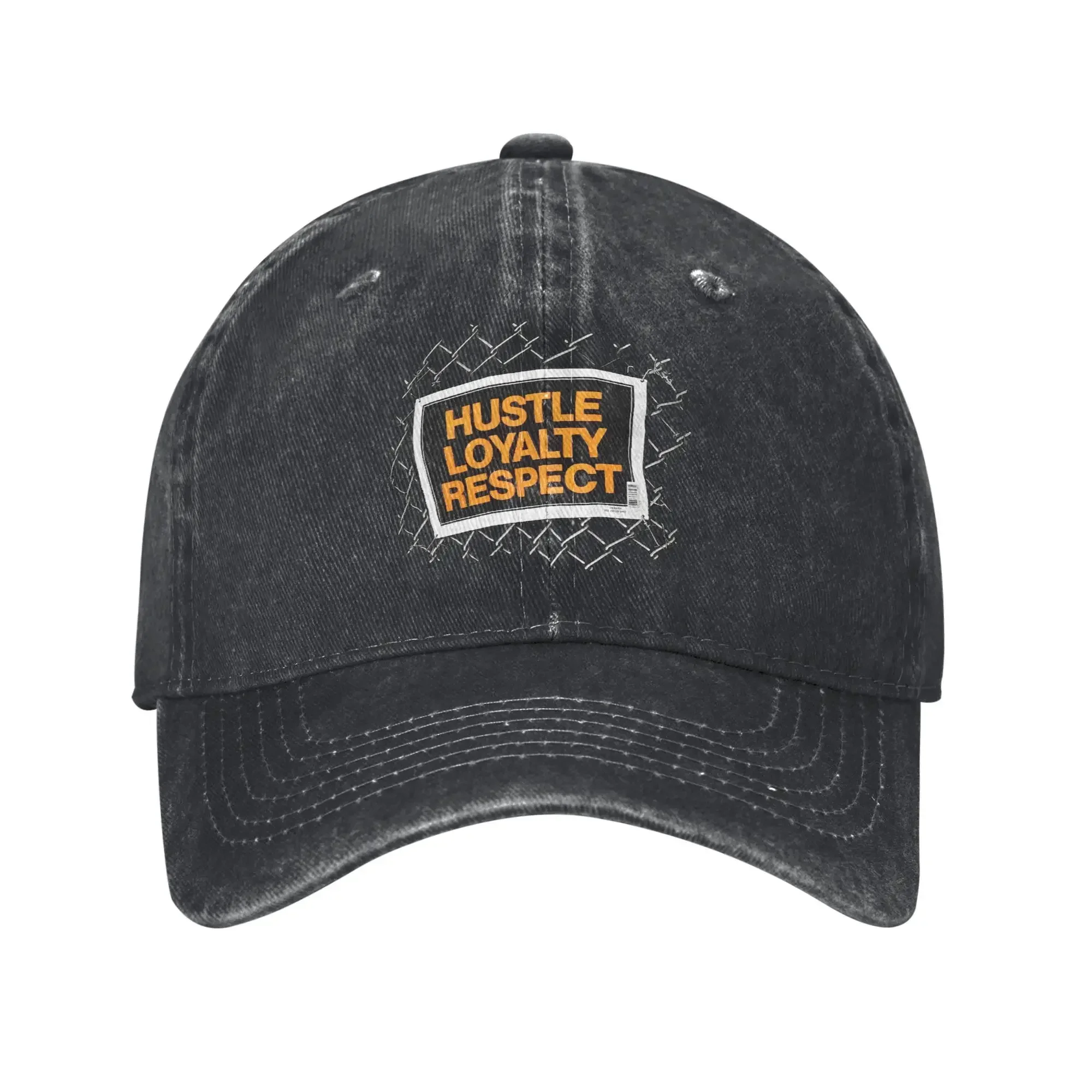 John Cena 'Hustle Loyalty Respect' Orange & Black 'Beware Of Dog' Trucker Hat