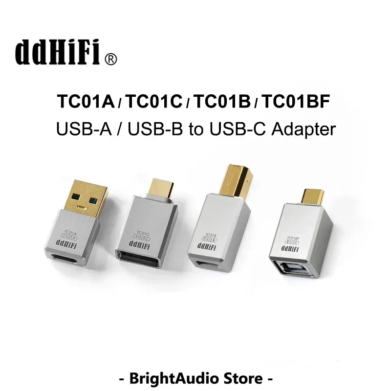 USB-A to USB-C Adapter Converter HiFi Quality Compatible with Phone PC Tablet shanling