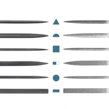 

Woodworking Polishing Deburring Needle Rasps Portable Craftsman Alloy Grinding Files With Carry Case FangNymph 13 Pieces Set