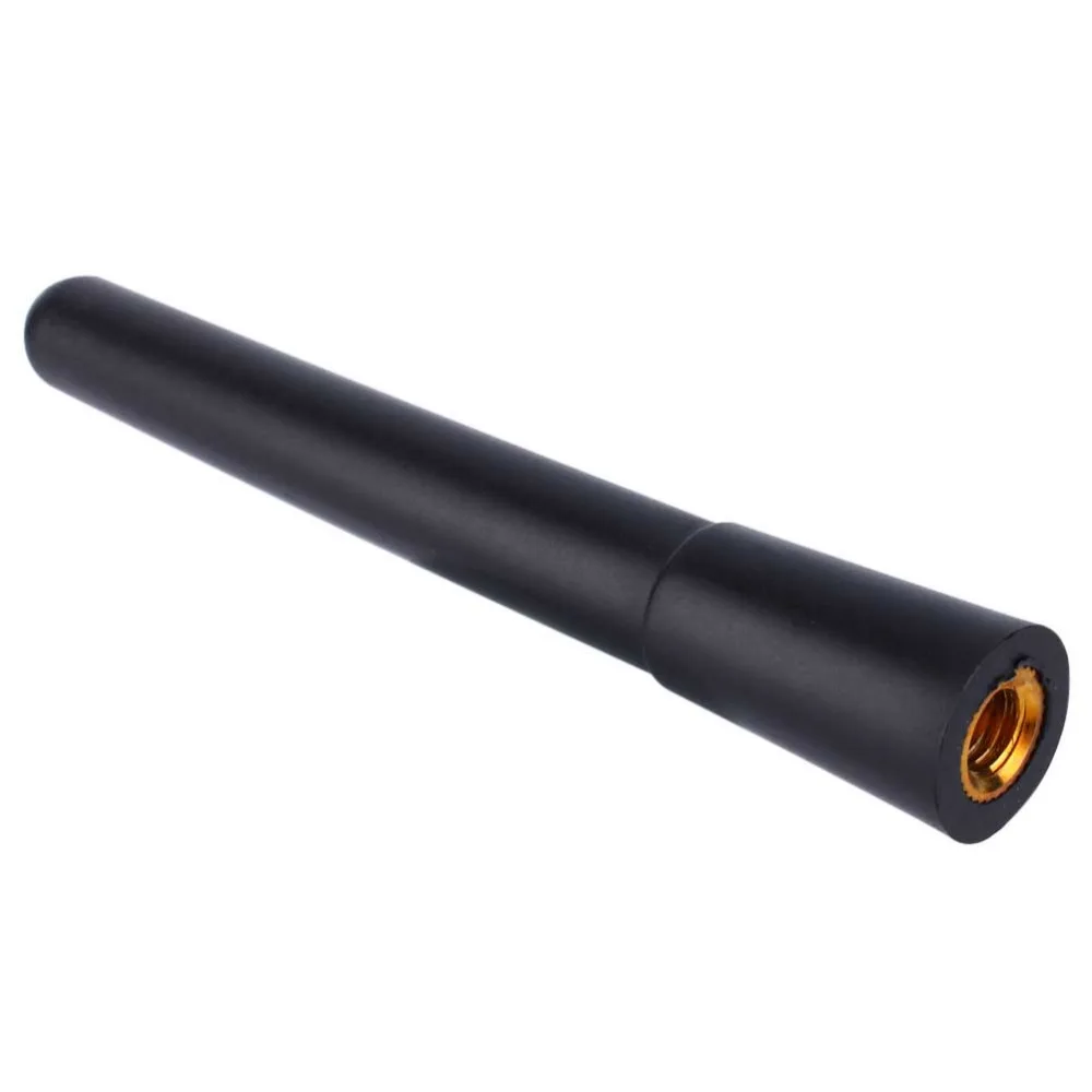 Car Antenna FM Antenna Roof Antenna Car Truck Black Short Stubby Antenna AM FM Radio Aerial Mast Screw in Type