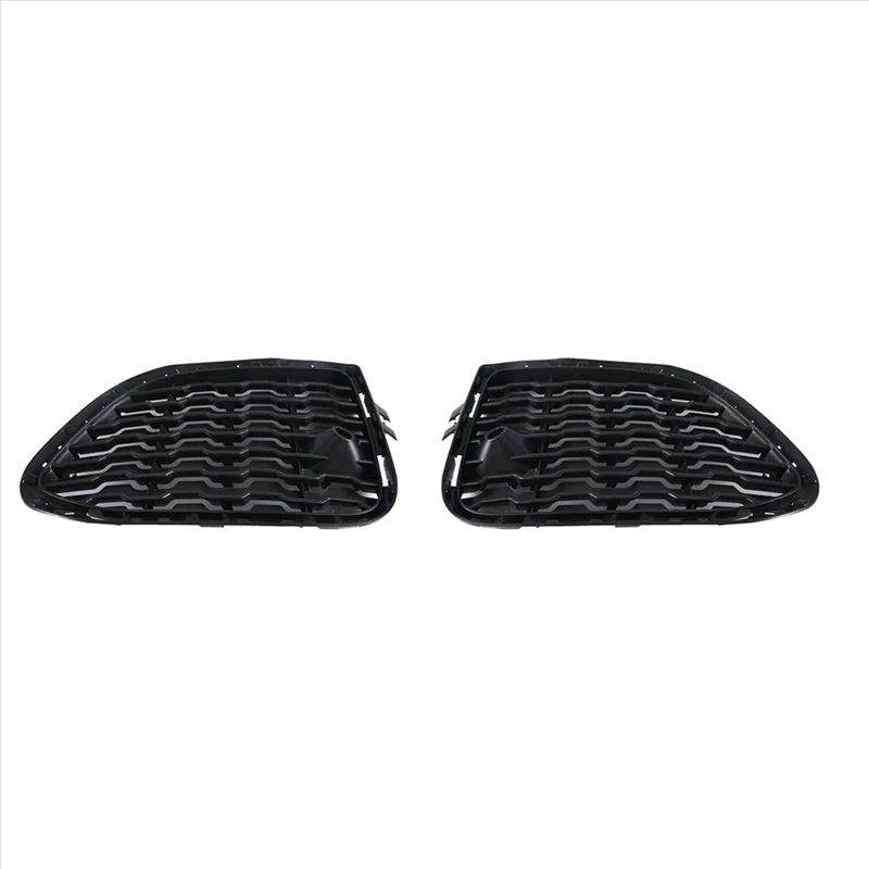 For BMW X3 F25 X4 F26 Front Bumper Closed M Grille Fog Lamp Frame Bezel bumper grille trim strips
