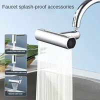 4 Mode Real Waterfall Kitchen Faucet Extension Adapter for Bathroom Basin Aucets Bubbler Nozzle Waterfall Sprayer Tap Fit Shower 1