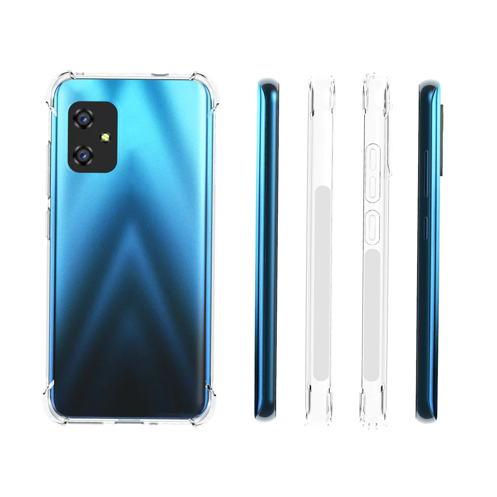 High Quality Shockproof Transparent TPU Case with Airbag Protection