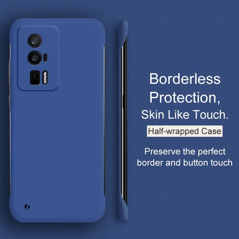 Luxury Ultra-Thin Candy Color Borderless Hard Case Cover