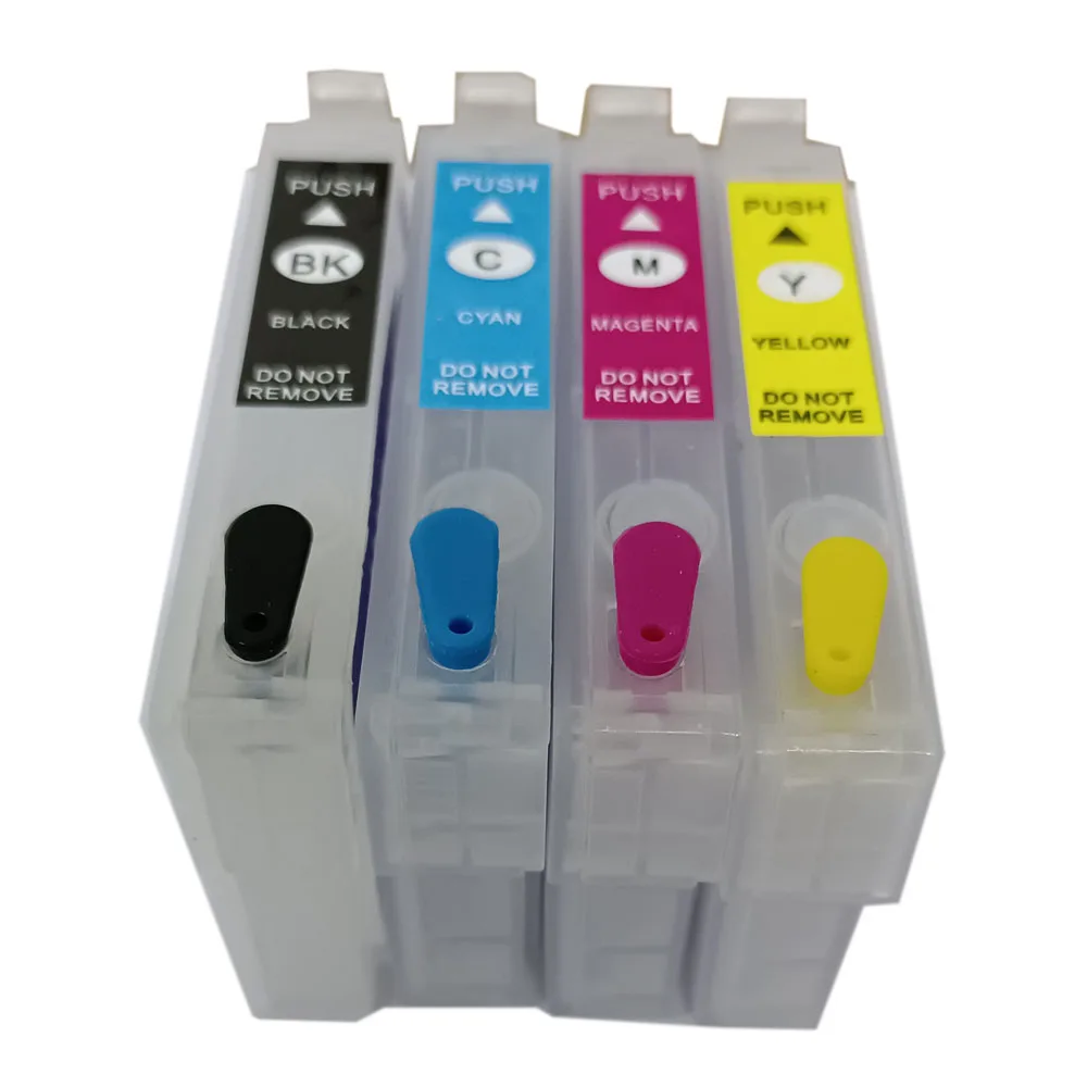 T0711-T0714 Refillable Ink Cartridge for EPSON Stylus S20 S21 SX100 SX110 SX105 SX115 SX200 SX205 SX209 SX210 Printer - 5
