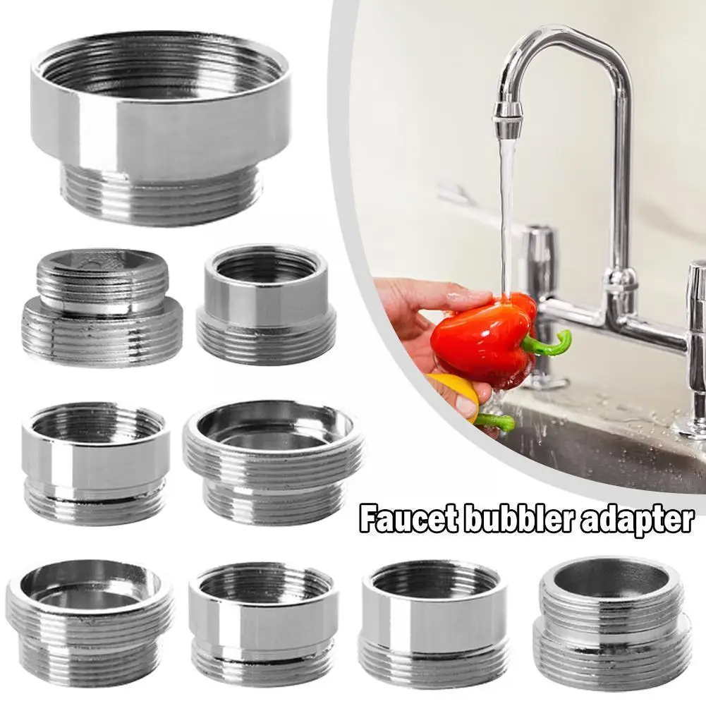

Tap Aerator Connector Brass Faucet Adapter Outside Bathroom Accessories Joint Saving Inside Kitchen Thread Water Hardware N0J7