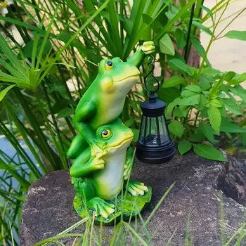 Solar Frog Garden Ornament 1