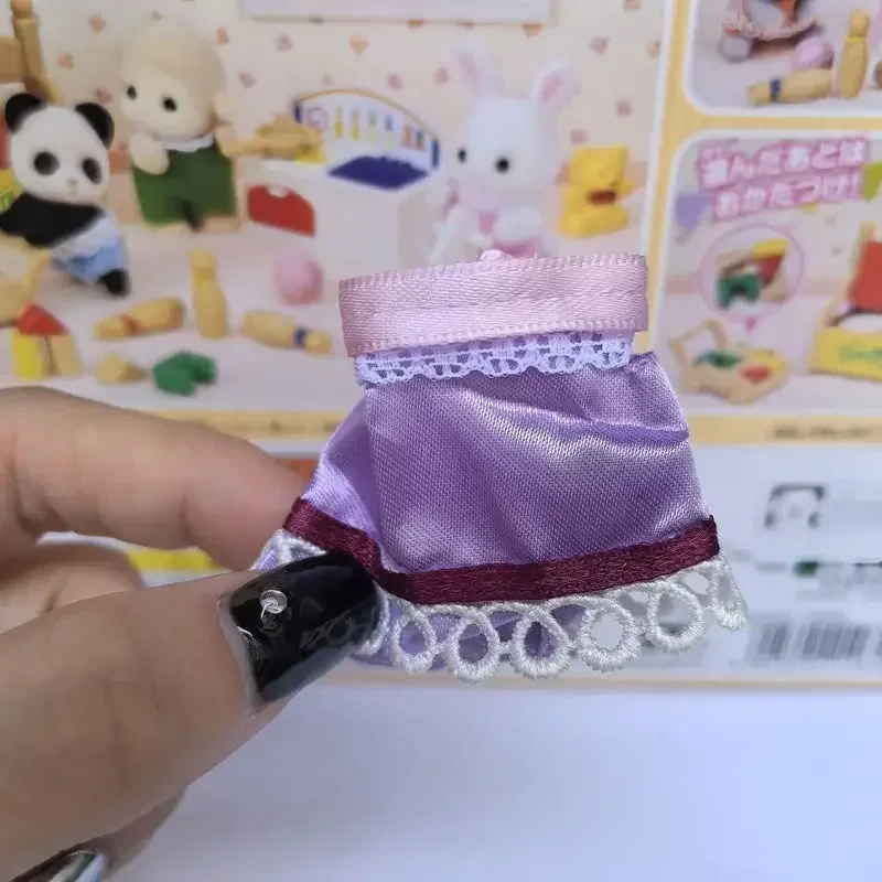 Genuine Japanese Authentic bulk goods play house toy doll animal mini ornament Defective and broken skin14 animal toy set,doll house toys