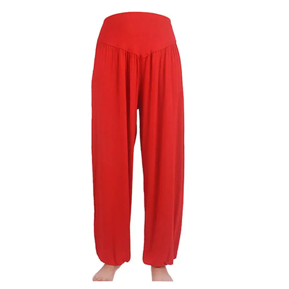 Vintage Sportswear Women's Harem Pants Yoga Loose Long Pants Belly Dance Boho Sports Wide Trousers Yoga Clothing sports leggings sports pants yoga pants