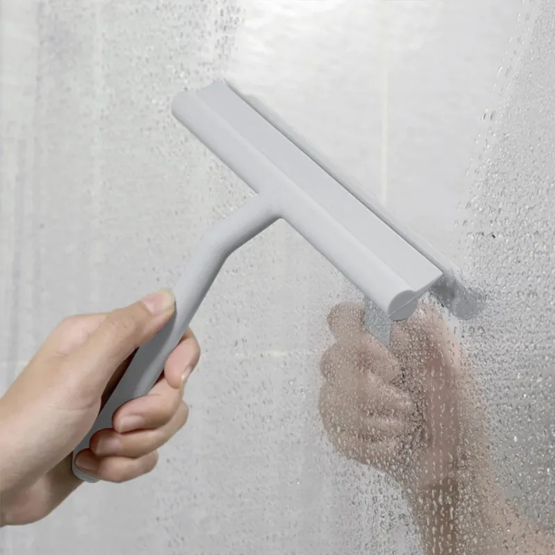 Shower Squeegee Glass Wiper Scraper Bathroom Mirror Cleaner Silicone Holder glass window scraper window cleaning squeegee glass scraper cleaning squeegee shower squeegee cleaning scraper scraper cleaner scraper tool