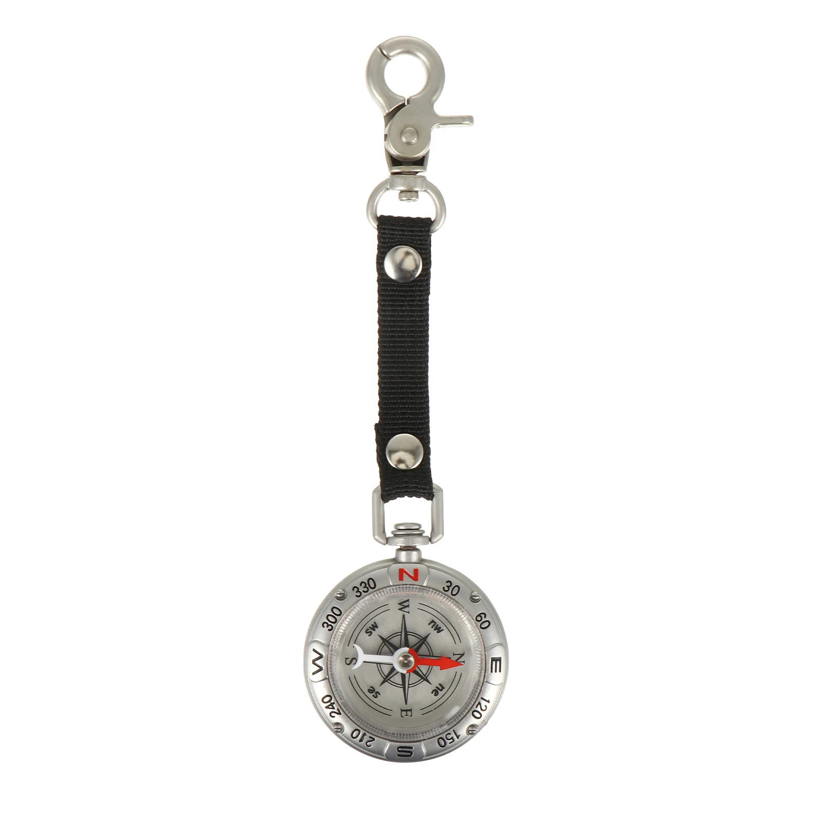 

1pc Zinc Alloy Climbing Compass Hiking Compass Key-chain Compass Pendent