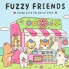 1/8PCS Coloring Book COZY FRIENDS Coloring Book for Adults and Teens Featuring Adorable Creepy Creatures for Festival Gifts 2