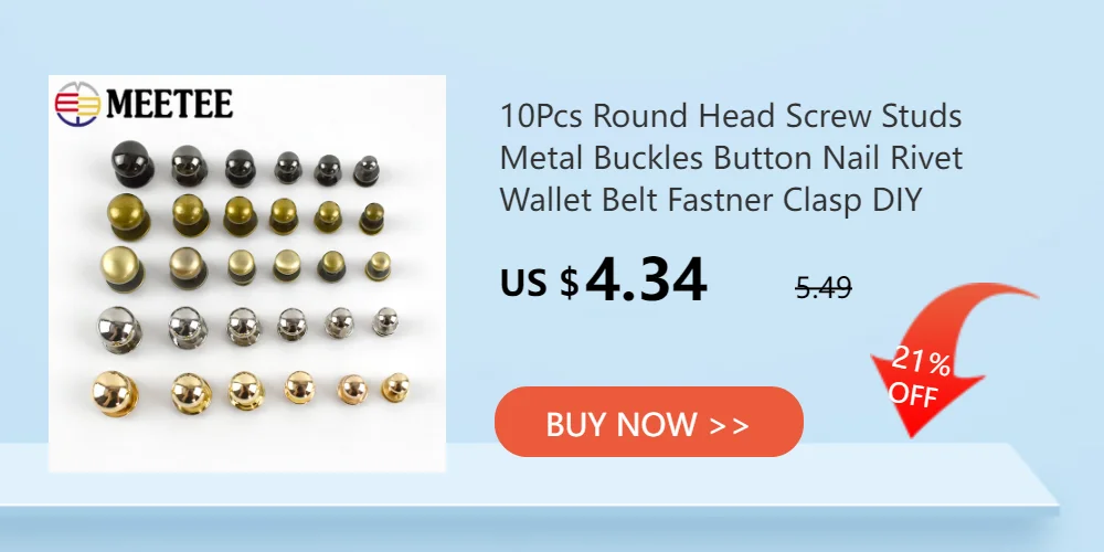 5/10Pcs Deepeel 12-25mm Zipper Tail Clip Buckles Metal Zip End Stopper with Screw Zips Repair Kits DIY Bag Hardware Accessories
