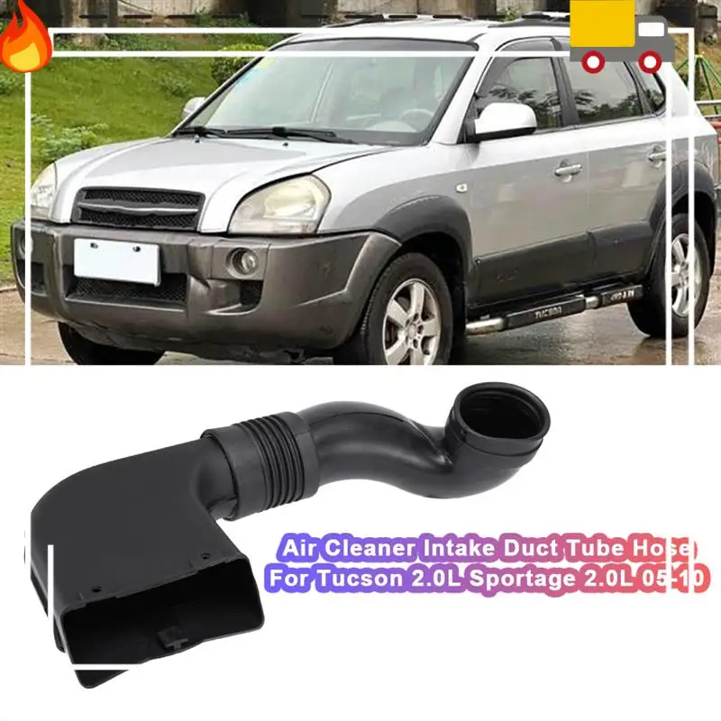 Intake Breather Pipe 282102E100 Car Air Cleaner Intake Duct Tube Hose For KIA For Sportage 2.0L 2005-2010 Air Intake Hose