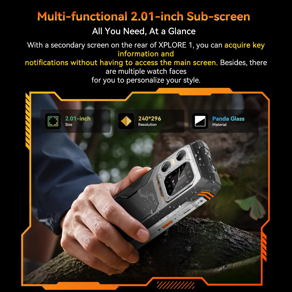 2025 Blackview XPLORE 1 Outdoor Mobile Phone ,5G Waterproof Android 15, 6.78'' 2.4K Display 16GB+512GB 20000mAh смартфон - Image 4