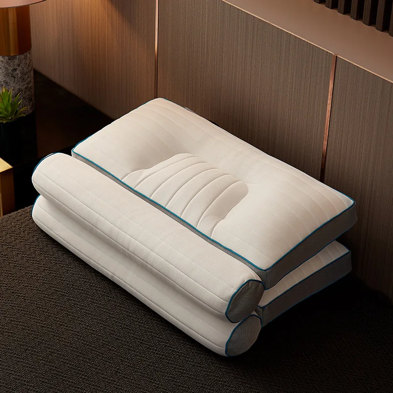 

Buckwheat Pillow Household Non Collapsing Pillow Core Cervical Protection Sleep Aid Latex Traction Pillow Best-selling Product